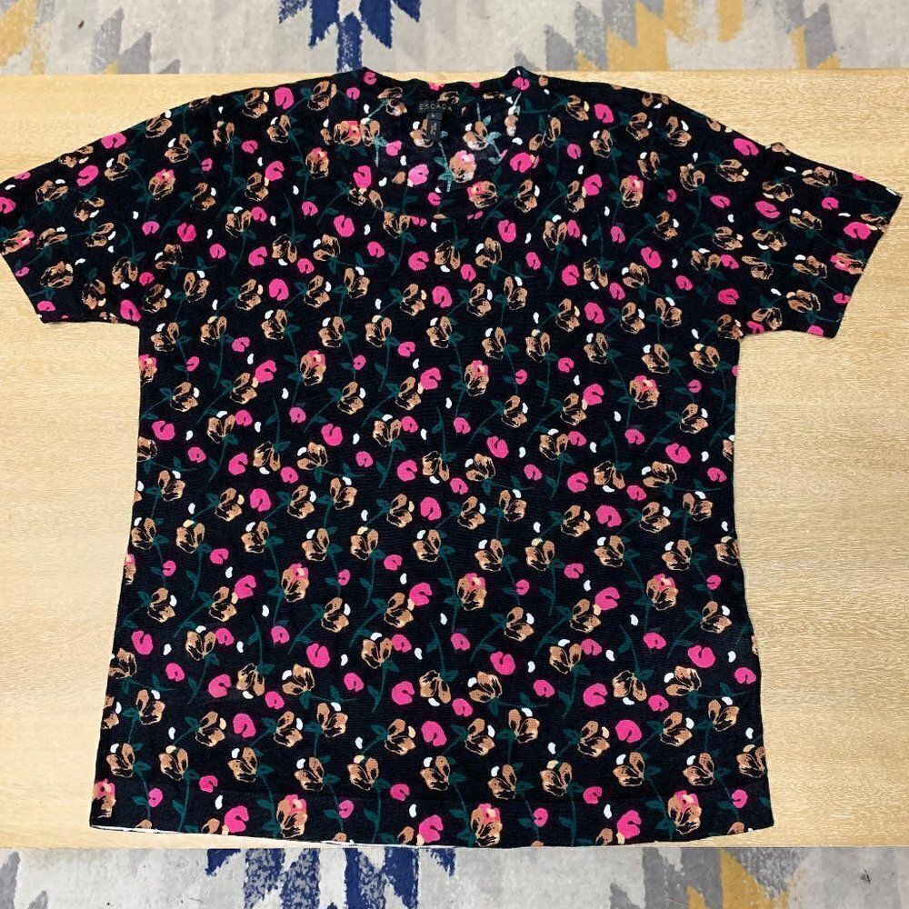 ESCADA Wool/Silk Short Sleeve Sweater‎